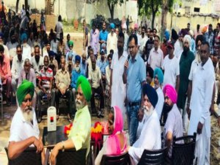 जोगिन्द्र सिंह मान ने गाँव बघाणा व हरबंसपुर में की चुनावी बैठकें